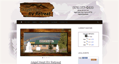 Desktop Screenshot of angelnestrvretreat.com